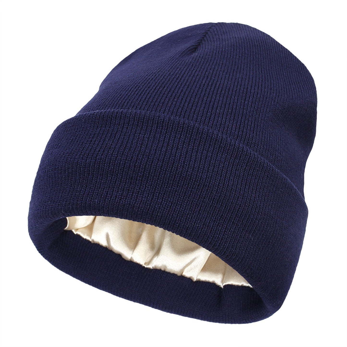 🤩2025 Special Sale 49% OFF - 🔥Satin Lined Knit Beanie Hat