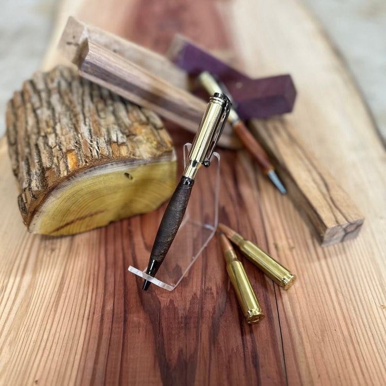 🔥HOT SALE NOW 49% OFF 🎁 🖊Handmade Rifle cartridge Pen