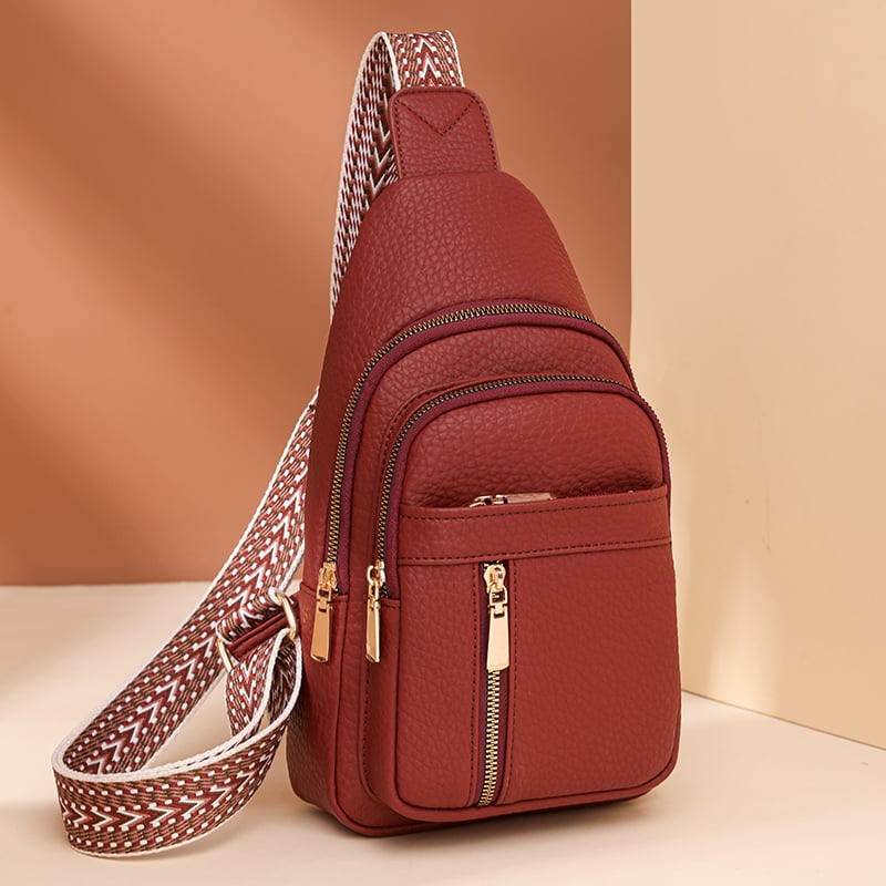 🔥Last Day Discount 70% - Women's Fashion Casual Solid Color Crossbody Bag
