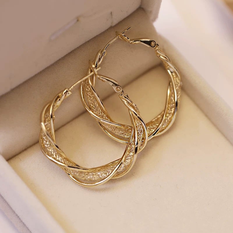 BUY 1 GET 1 FREE🔥🎁2023-Christmas Hot Sale🎁 49% OFF🔥 - Fashion Twist Earrings