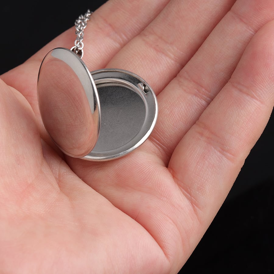BUY 1 GET 1 FREEšLocket Necklace with Photo ā¢ Engraved Oval Necklace ā¢ Memorial Jewelry ā¢ Mother's Day Gift