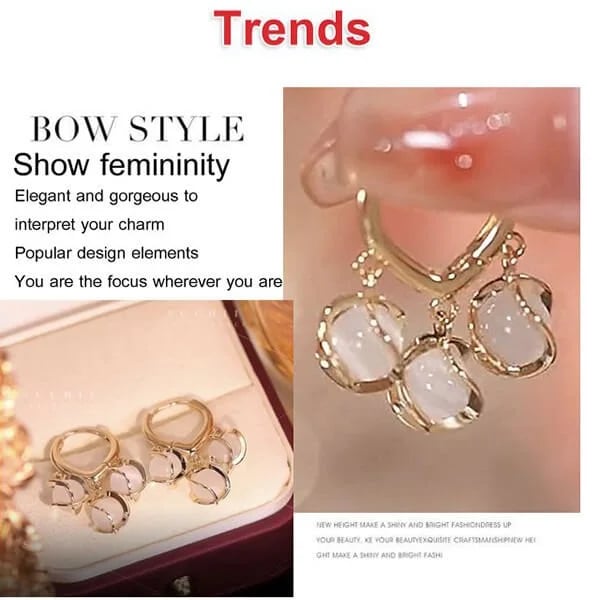 BUY 1 GET 1 FREE--Small fresh temperament simple ear buckle
