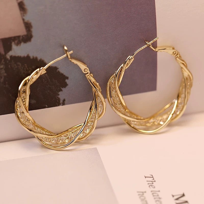 BUY 1 GET 1 FREE🔥🎁2023-Christmas Hot Sale🎁 49% OFF🔥 - Fashion Twist Earrings