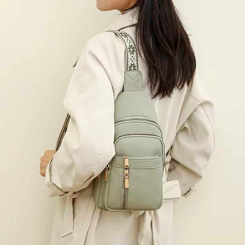 🔥Last Day Discount 70% - Women's Fashion Casual Solid Color Crossbody Bag