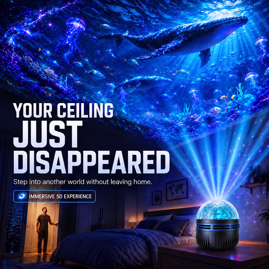 🔥Last Day 50% OFF🎁 - 360° Smart Holographic Starry Sky Projector (HD Smart Dynamic)