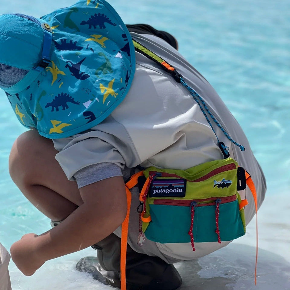 Waterproof Colorblock Envelope Bag