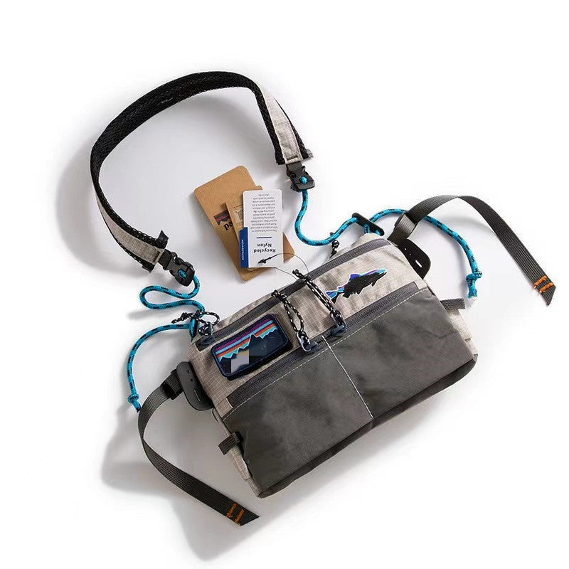 Waterproof Colorblock Envelope Bag