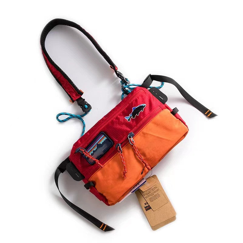 Waterproof Colorblock Envelope Bag