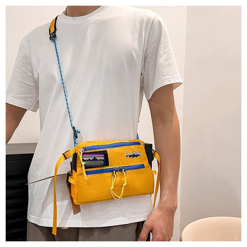 Waterproof Colorblock Envelope Bag