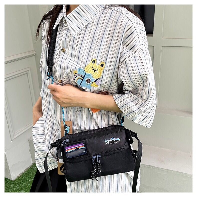 Waterproof Colorblock Envelope Bag