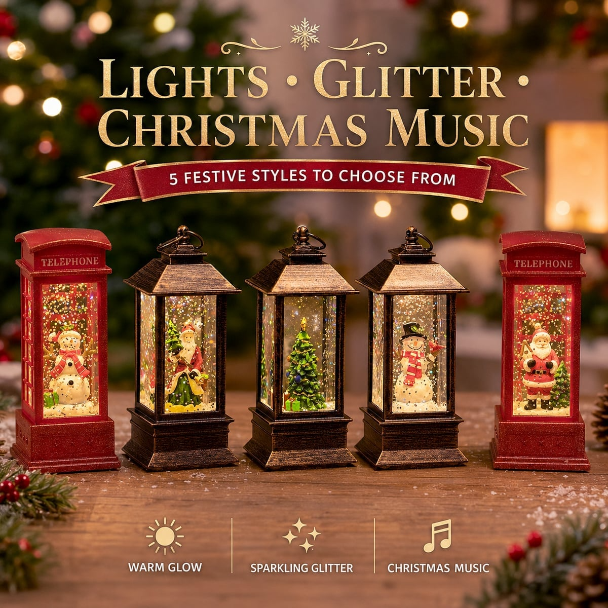 The Best Gift 49% OFF - LED Christmas Crystal Lights