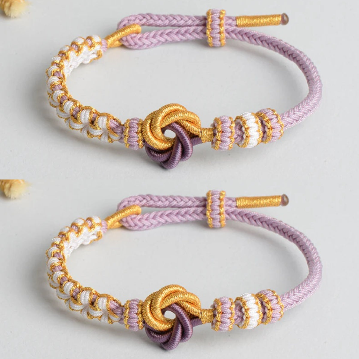 BUY 1 GET 1 FREE--🥳Grandmother & Granddaughter “A Link That Can Never Be Undone” Blossom Knot Bracelet