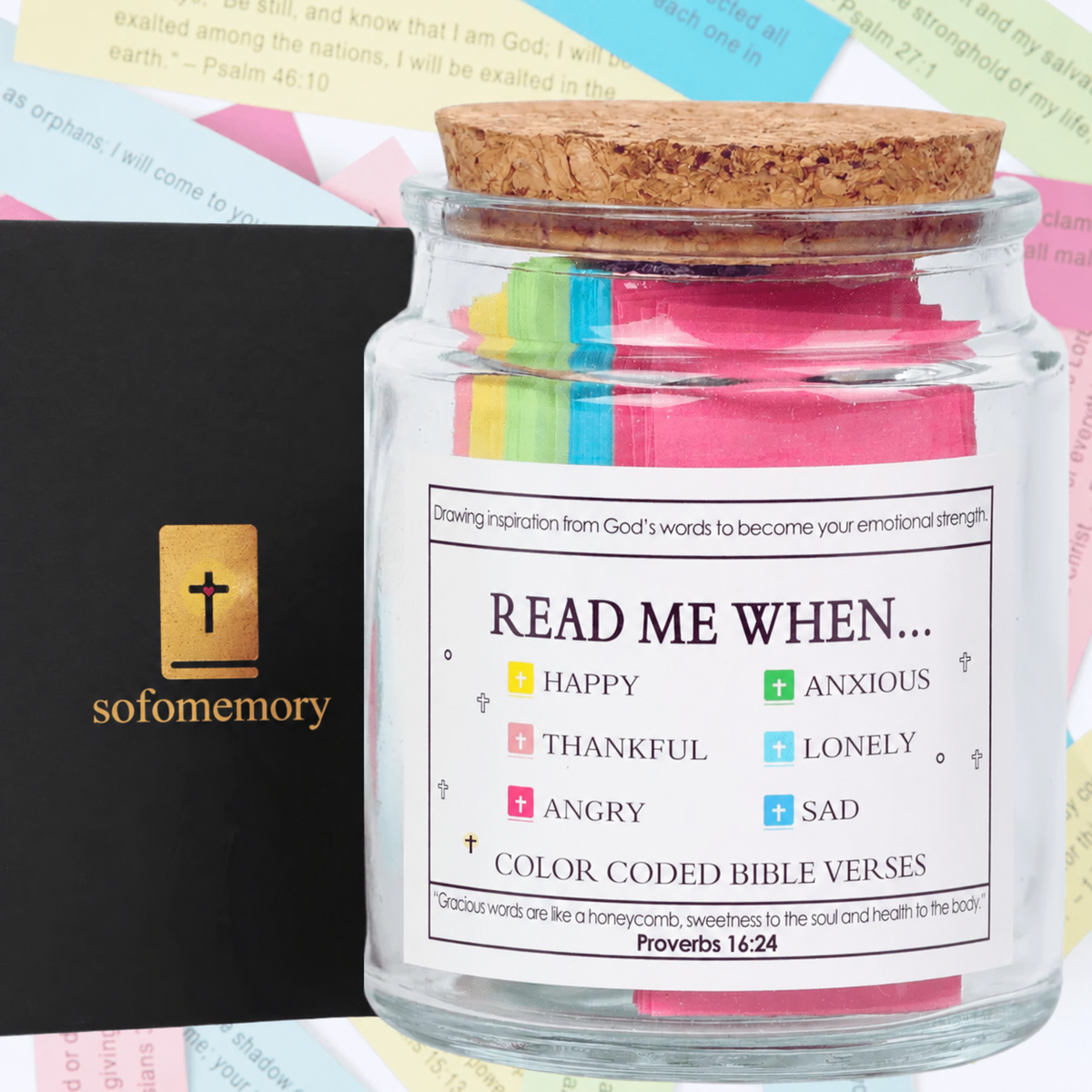 90 Days of Faith Bible Verse Jar