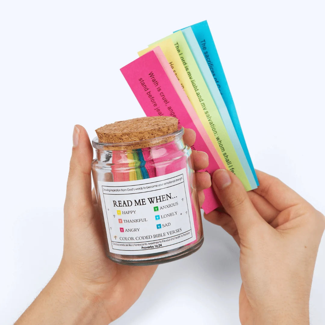 90 Days of Faith Bible Verse Jar