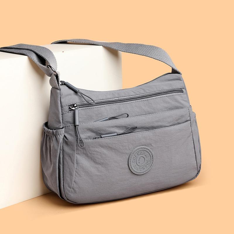 Women's Solid Color Fanny Pack, Fashionable Multi-pocket Zipper Crossbody Bag for Daily Used