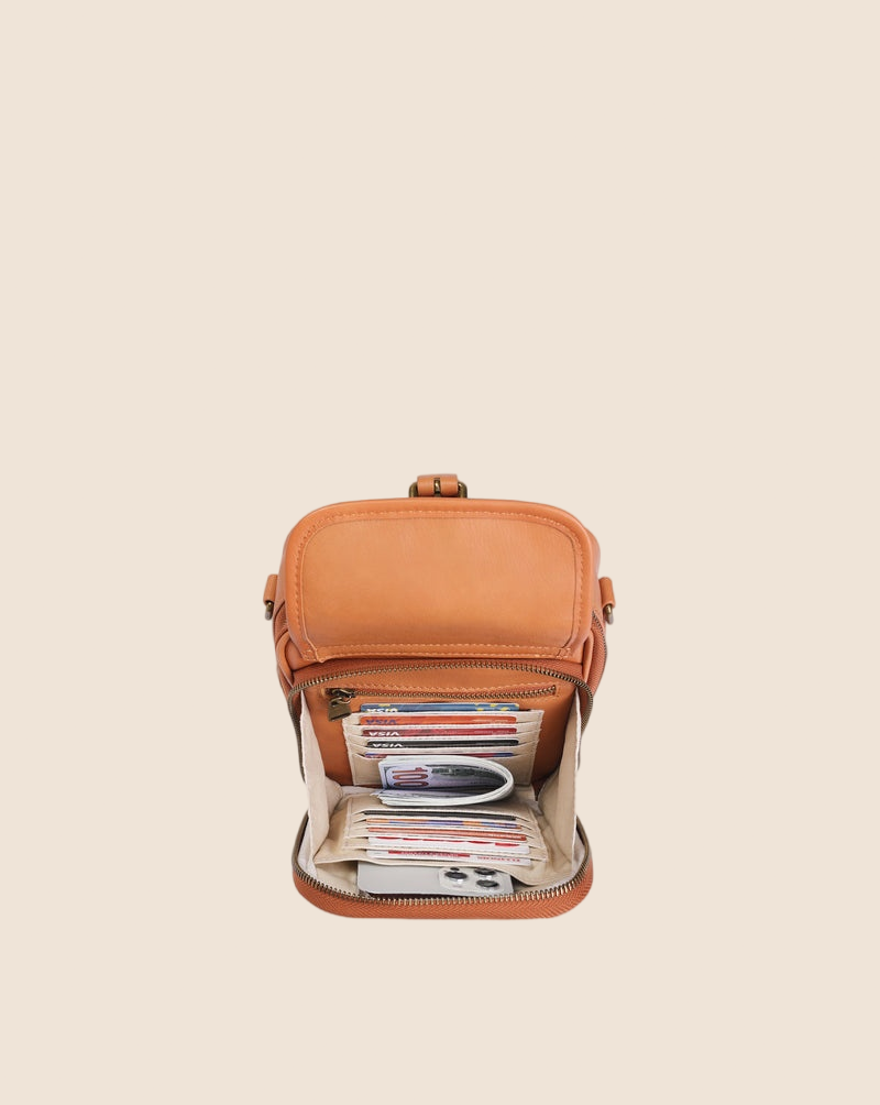 🎁Buy 1 Get 1 Free🎁Last Day Discount 70%  Multifunction Small Crossbody Leather Bag