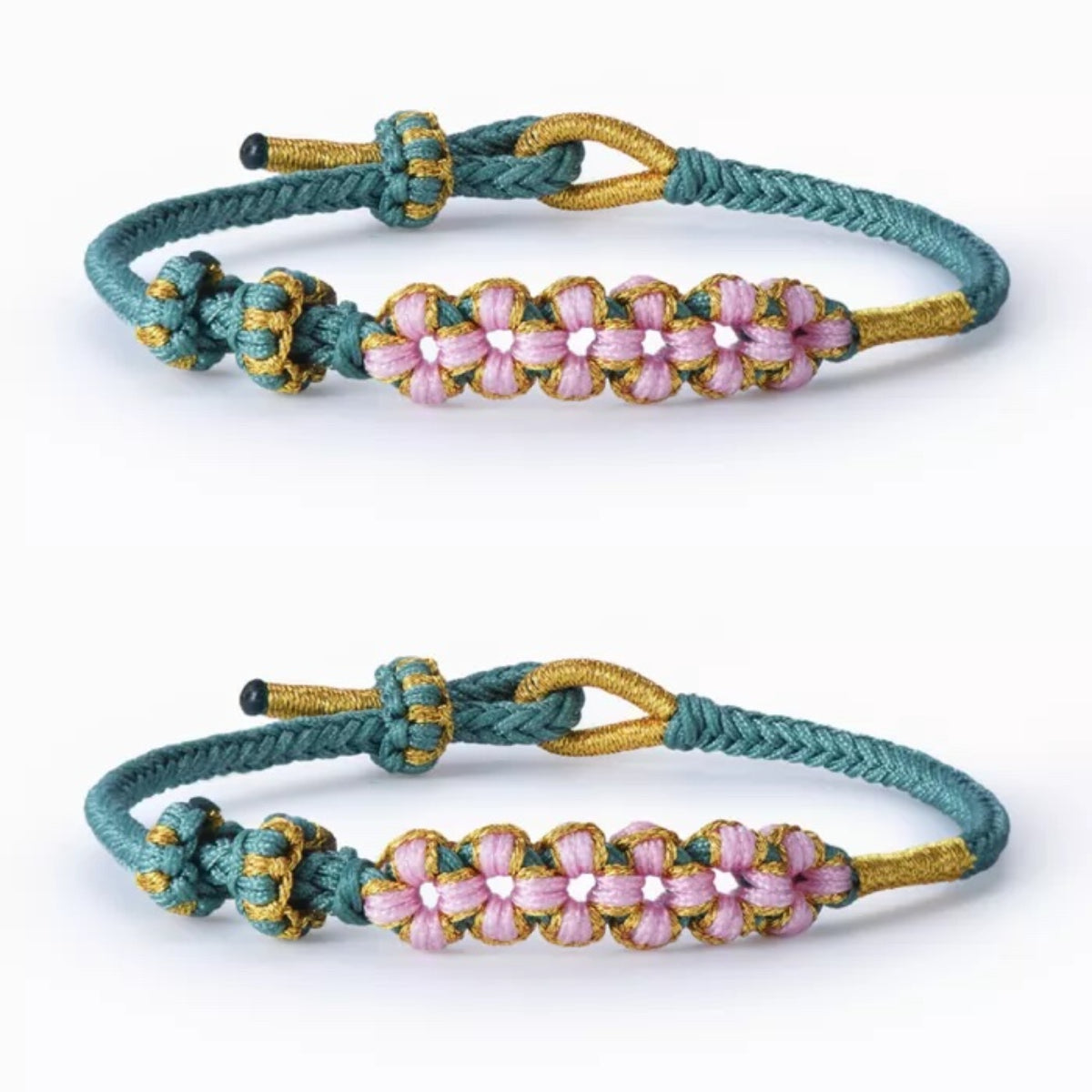 BUY 1 GET 1 FREE--🥳Grandmother & Granddaughter “A Link That Can Never Be Undone” Blossom Knot Bracelet