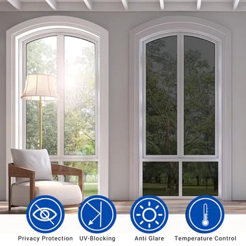 🔥Hot Sale - Anti UV Reflective 100% Privacy Window Film