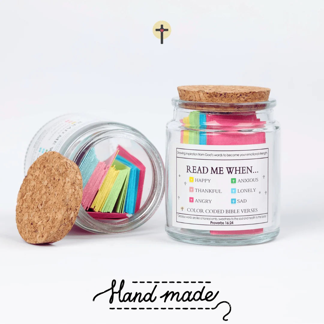 90 Days of Faith Bible Verse Jar