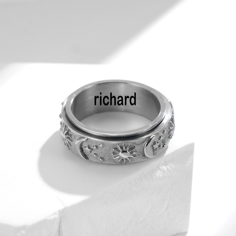 🔥Last Day Promotion 49% OFF--Sensory Rising Sun + Moon Ring (unisex)
