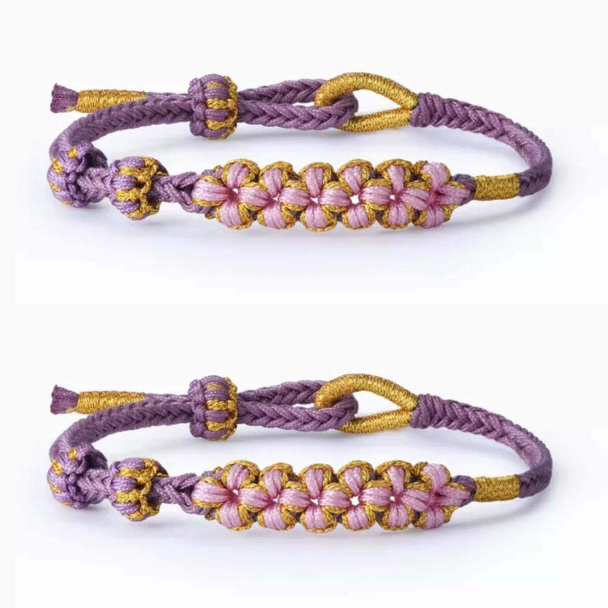 BUY 1 GET 1 FREE--🥳Grandmother & Granddaughter “A Link That Can Never Be Undone” Blossom Knot Bracelet