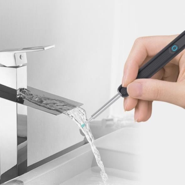 🔥Clean Earwax-Wi-Fi Visible Wax Removal Spoon, USB 1296P HD Load Otoscope