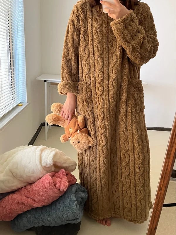 🔥LAST DAY 49% OFF -💟A Warm Gift🎀Winter Coral Velvet Home Clothes🔥