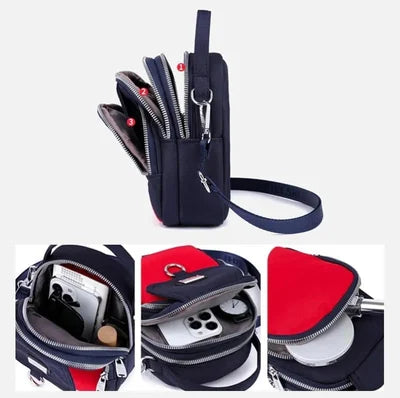 BUY 2 FREE SHIPPING--Fashion Large Capacity Multi-layer Storage Shoulder Bag