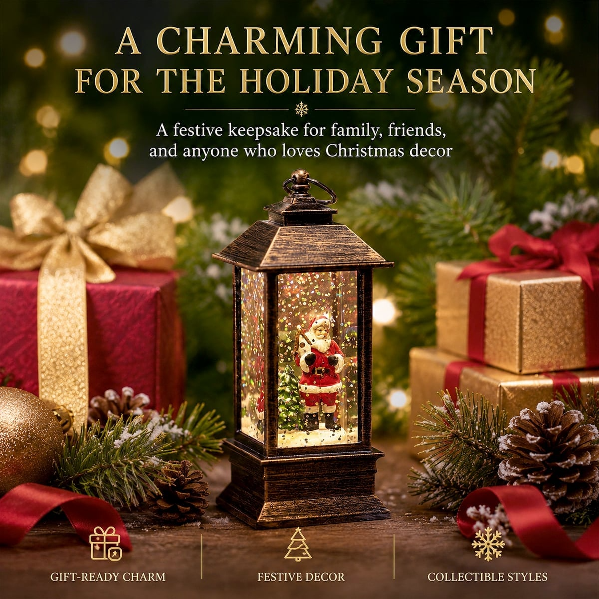 The Best Gift 49% OFF - LED Christmas Crystal Lights