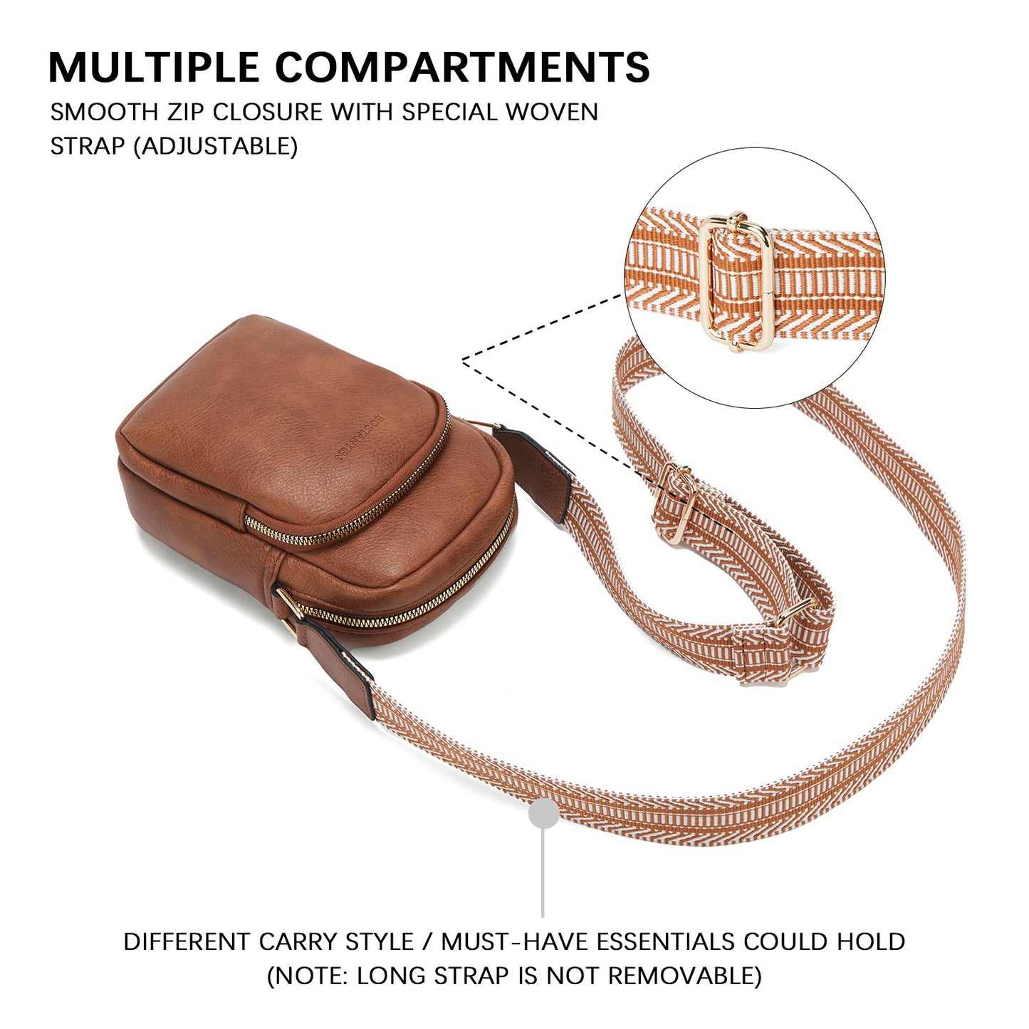 🔥Discount 70% Lotty Chic Small Crossbody Sling Bags for Women