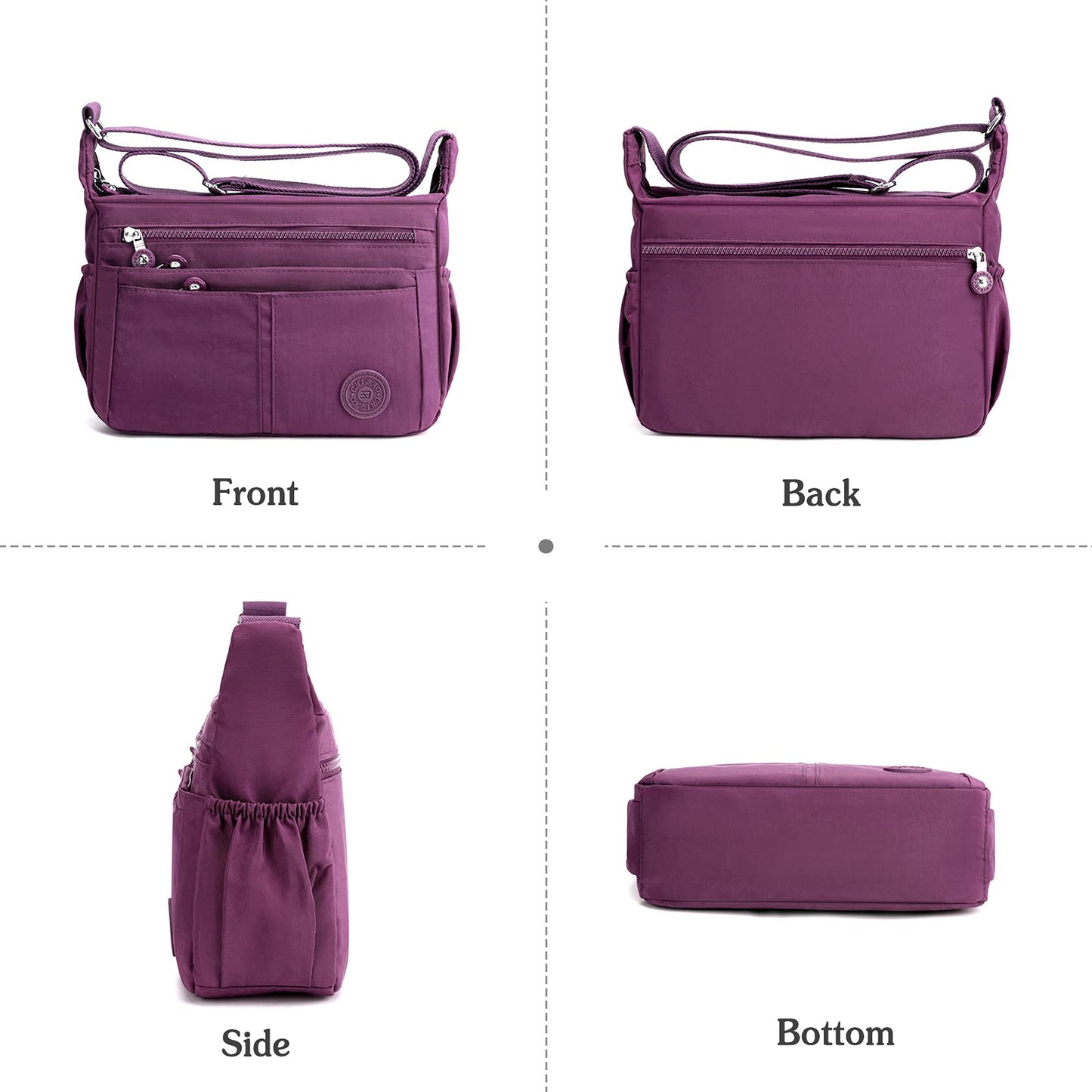 🔥Last Day Discount 50%🔥Multi-Pocket Large Capacity Waterproof Casual Crossbody Bag Shoulder Bag