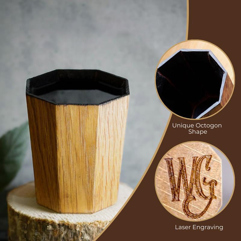 🔥2025 New Arrival - Whiskey Grail - Handmade and Charred Drinking Vessel
