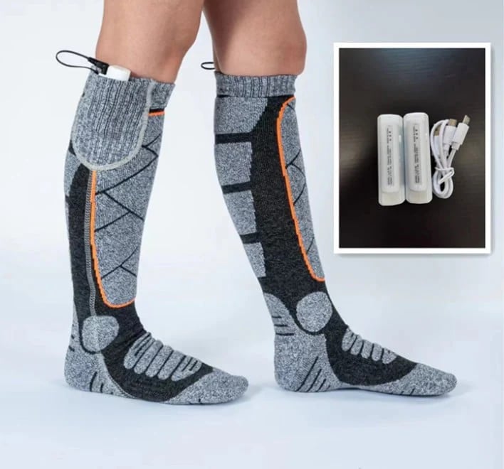 🎁Christmas Sale 50% OFF🎅Washable Rechargeable Heated Socks for Men & Women