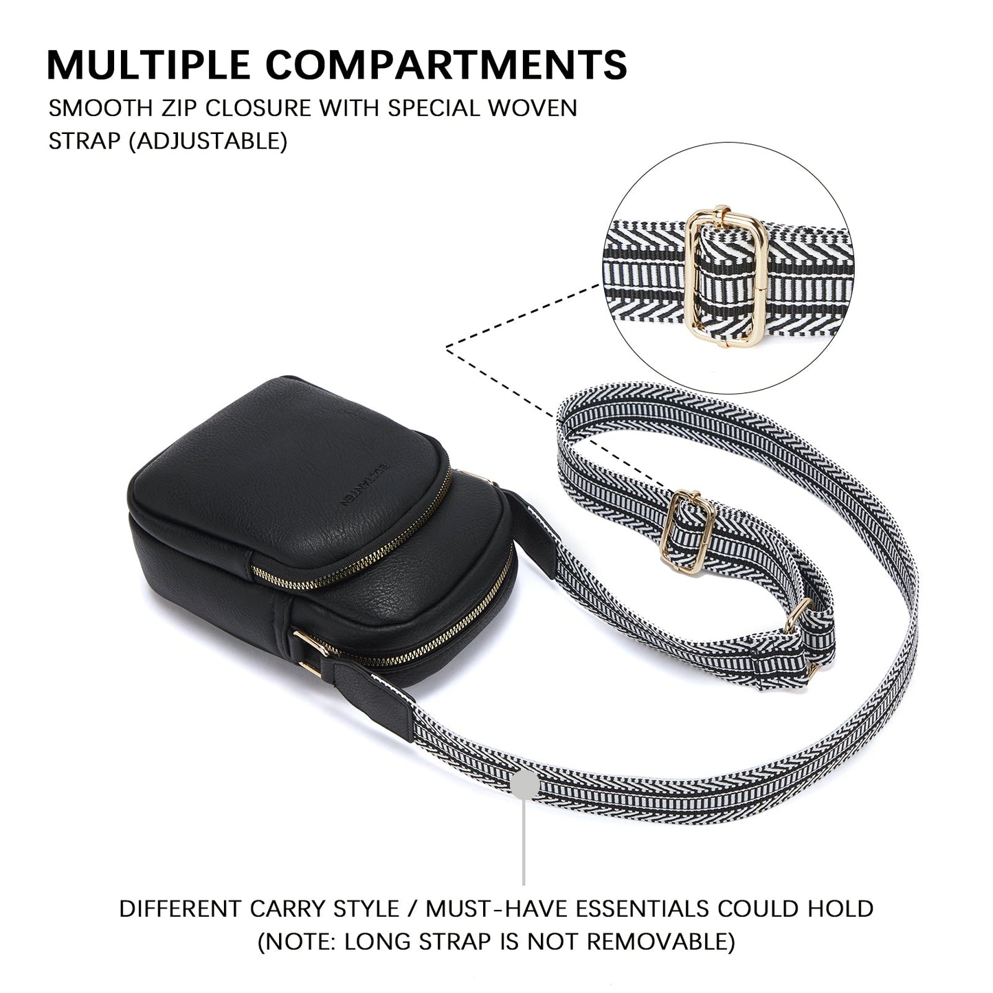 🔥Discount 70% Lotty Chic Small Crossbody Sling Bags for Women