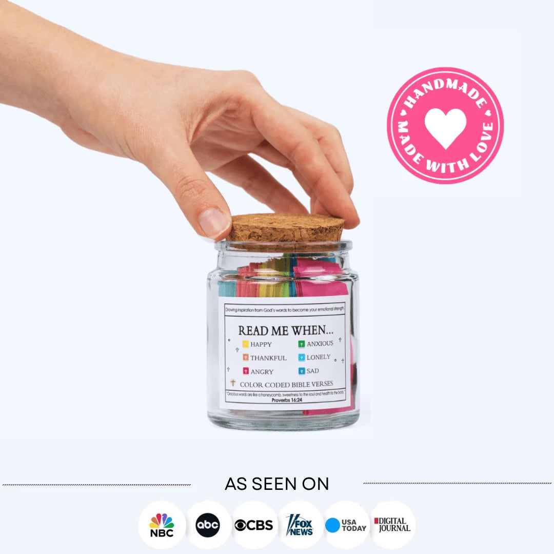 90 Days of Faith Bible Verse Jar