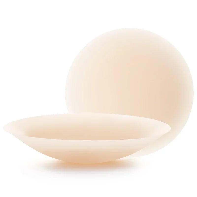 🏆#1 Bestselling🏆 --- Go Braless! Seamless CAKES circles (Latex-free and 100% Medical Silicone)