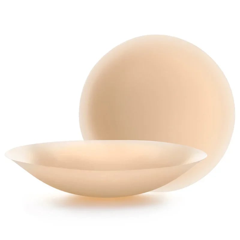 🏆#1 Bestselling🏆 --- Go Braless! Seamless CAKES circles (Latex-free and 100% Medical Silicone)