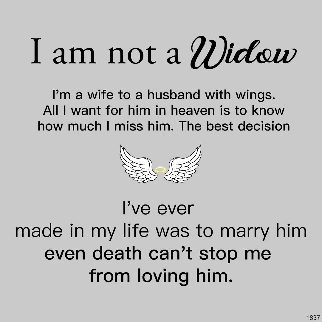 For Memorial - Even Death Can't Stop Me From Loving Him Wings Bracelet