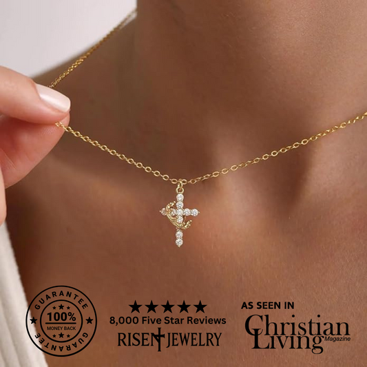 🔥Last Day Discount 70%--Cross & Crown Necklace