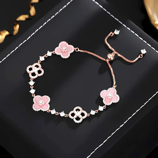 🔥Last Day Discount 70%--Diamond Clover Bracelet