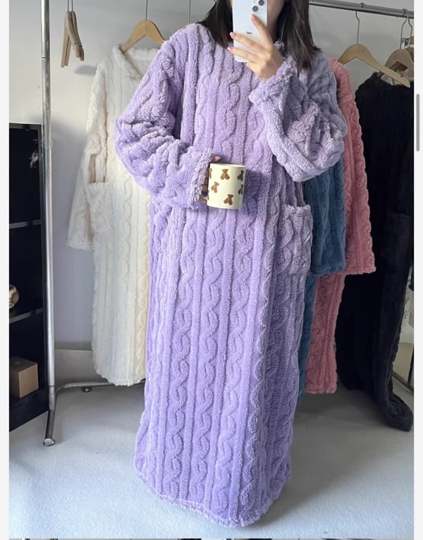 🔥LAST DAY 49% OFF -💟A Warm Gift🎀Winter Coral Velvet Home Clothes🔥