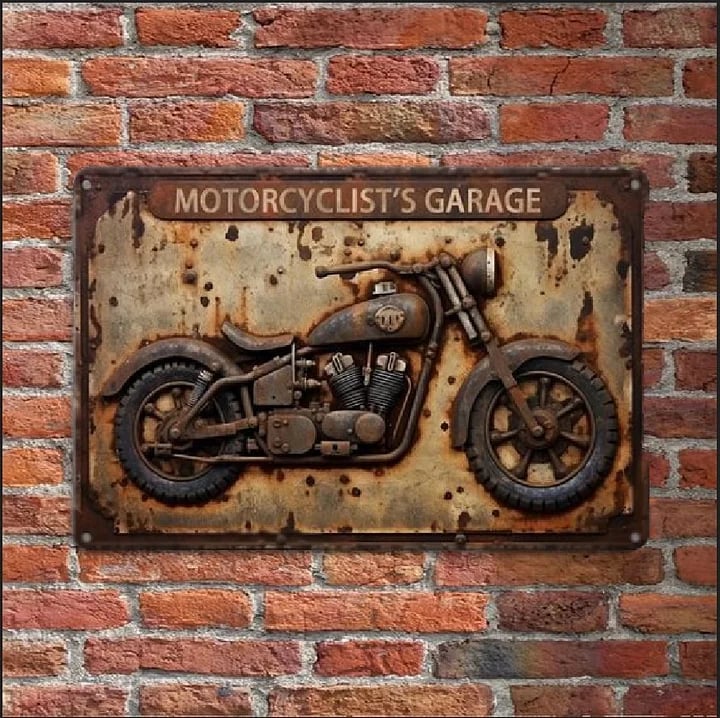 🔥LAST DAY ONLY 49% OFF 🎁Vintage Metal Sign "Chicken & Fresh Eggs"
