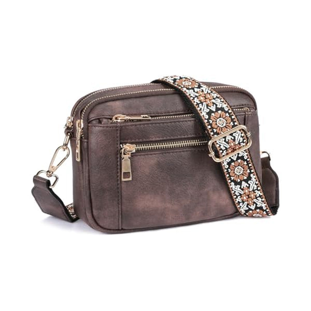 Last Day Sale: 70% Off🔥Handmade Colorful Straps Crossbody Leather Bags & Purse💖