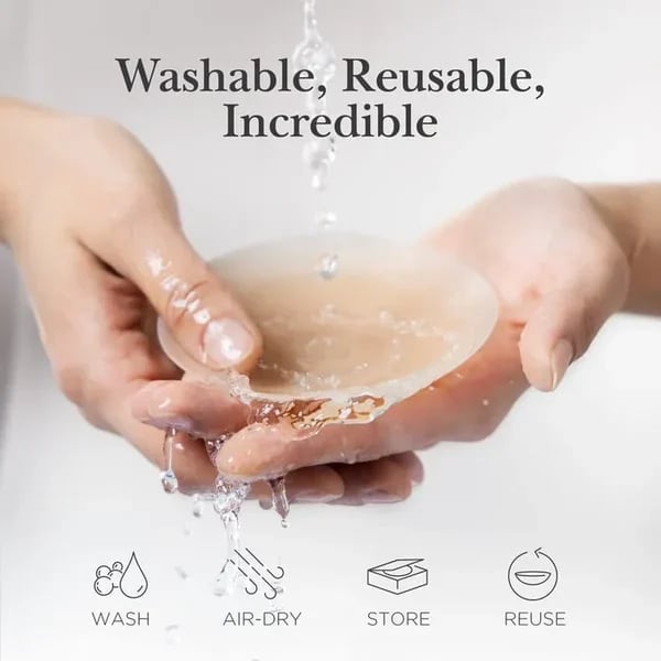 🏆#1 Bestselling🏆 --- Go Braless! Seamless CAKES circles (Latex-free and 100% Medical Silicone)
