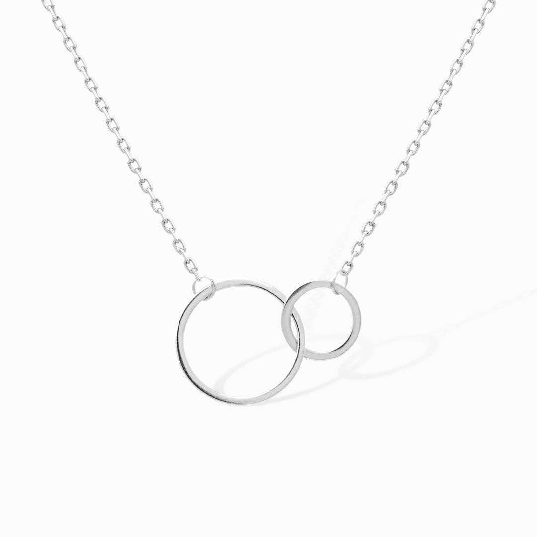 Mother & Daughter | Forever Linked Together | 925S Circles Necklace