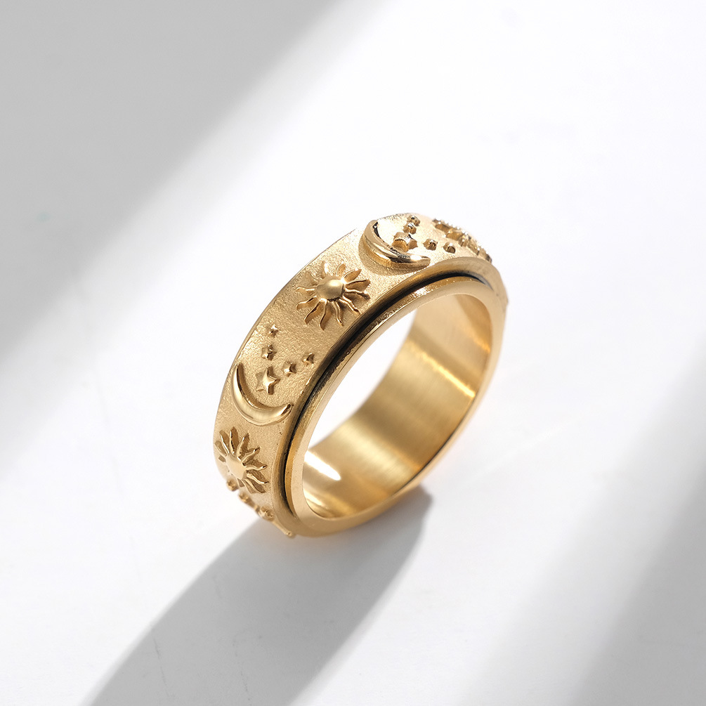 🔥Last Day Promotion 49% OFF--Sensory Rising Sun + Moon Ring (unisex)