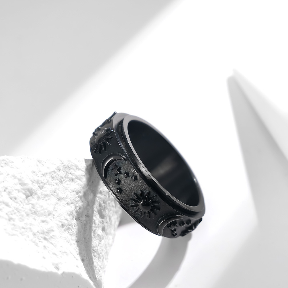 🔥Last Day Promotion 49% OFF--Sensory Rising Sun + Moon Ring (unisex)