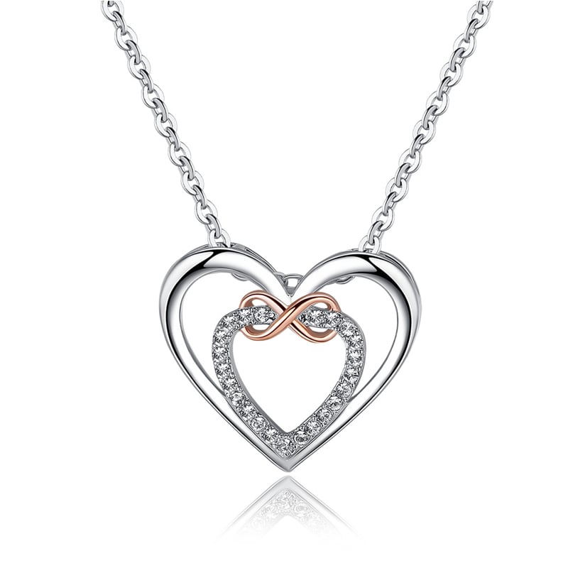 🎁 BUY 1 GET 1 FREE--🔥 Two Hearts Infinity Necklace