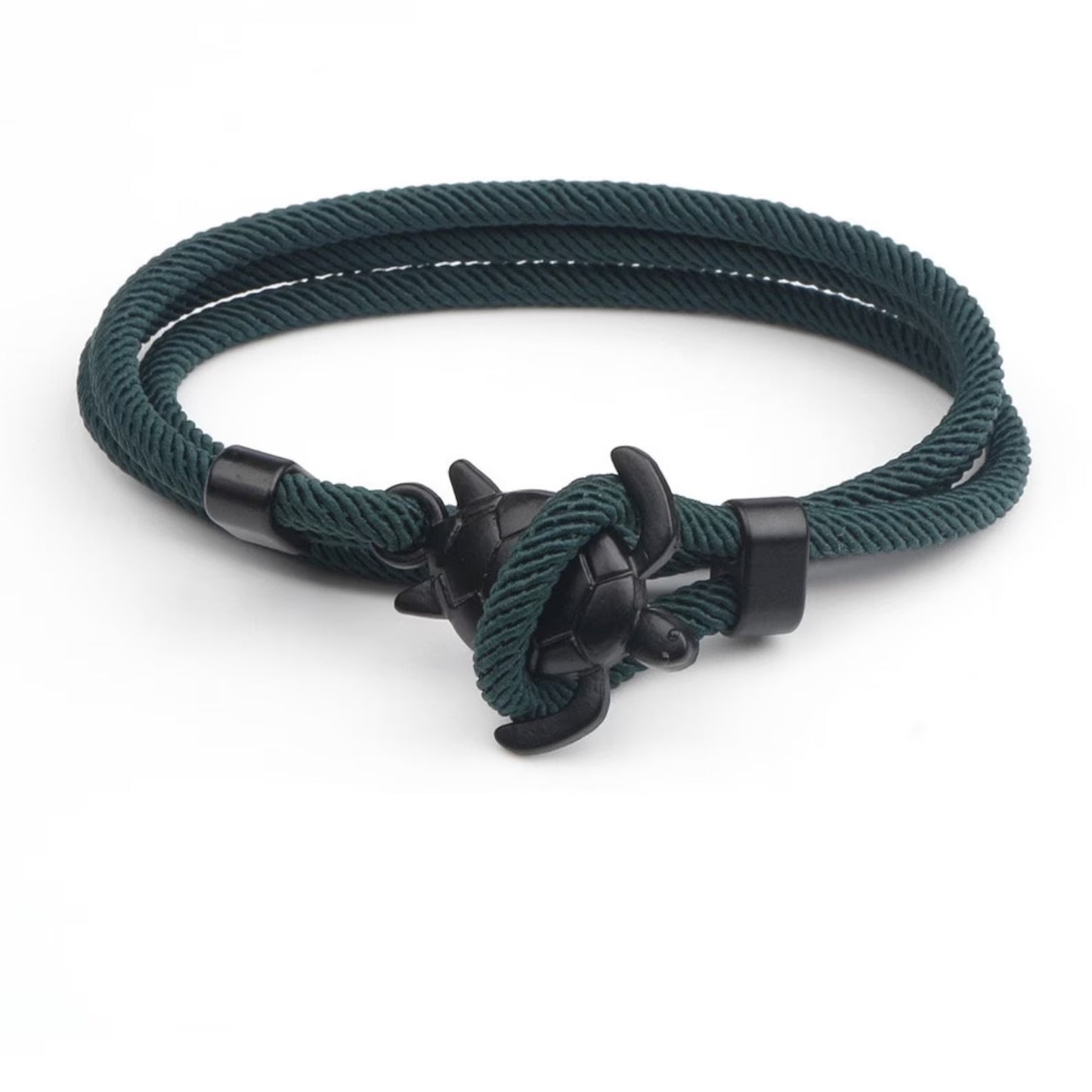 To My Grandson--Sea Turtle Rope Bracelet