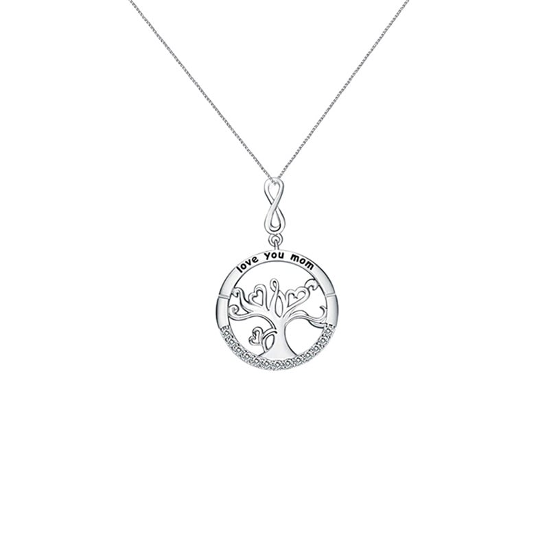 🎁Gift To My Mom - Tree of Life Necklace with Message Card Gift